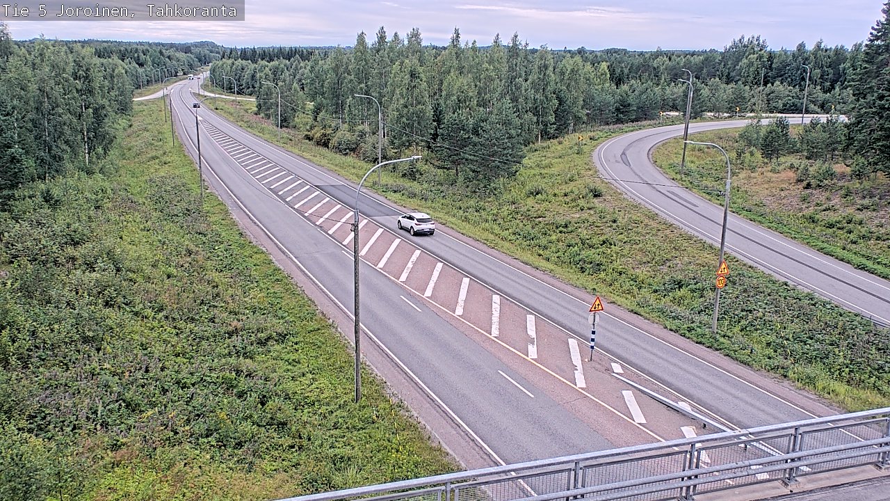 Weather Camera Image Väg 5 Jorois, Tahkoranta, Joroinen, Pohjois-Savo