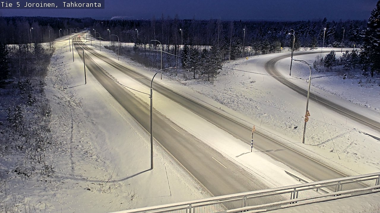Weather Camera Image Road 5 Joroinen, Tahkoranta, Joroinen, Pohjois-Savo
