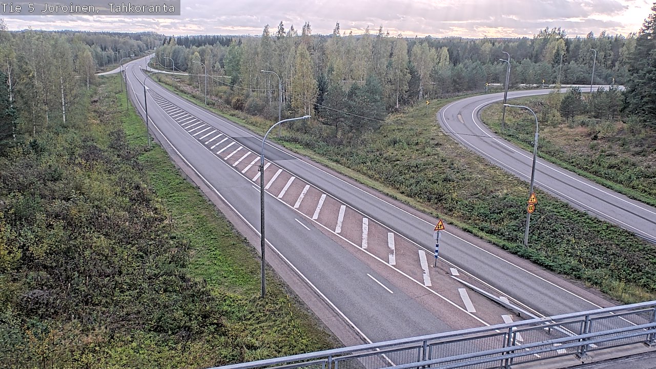 Weather Camera Image Road 5 Joroinen, Tahkoranta, Joroinen, Pohjois-Savo