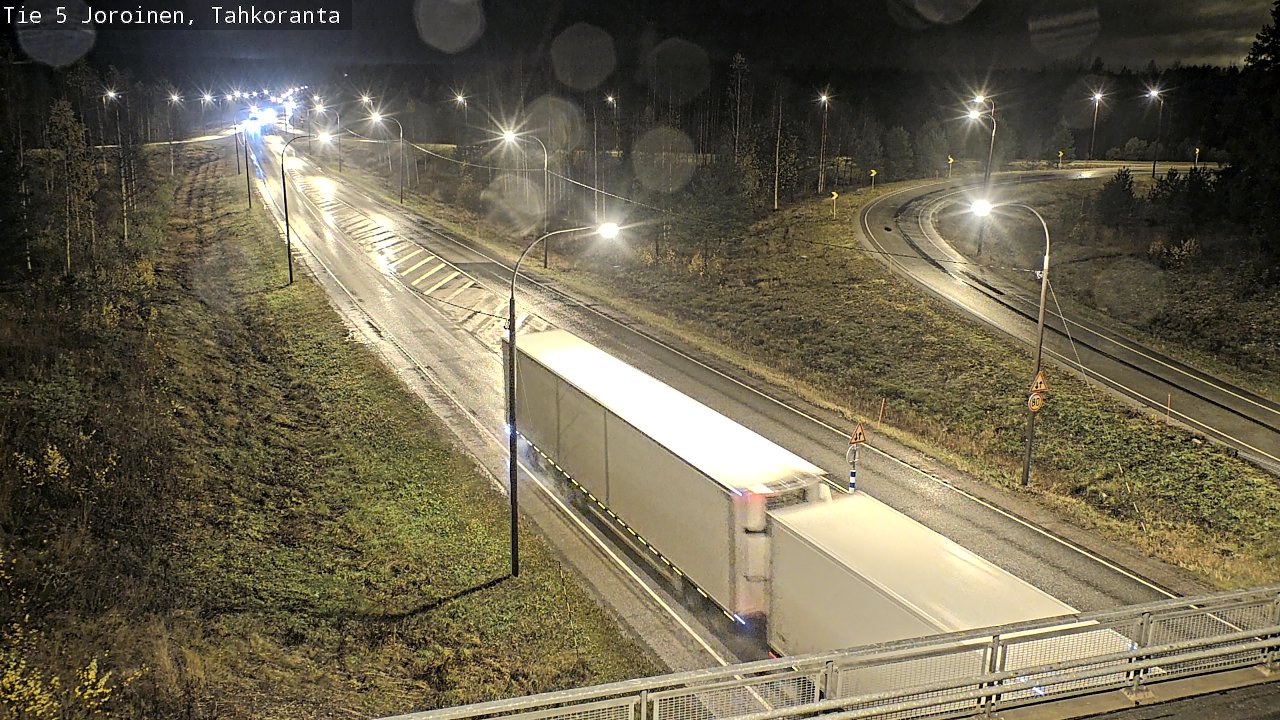 Weather Camera Image Väg 5 Jorois, Tahkoranta, Joroinen, Pohjois-Savo