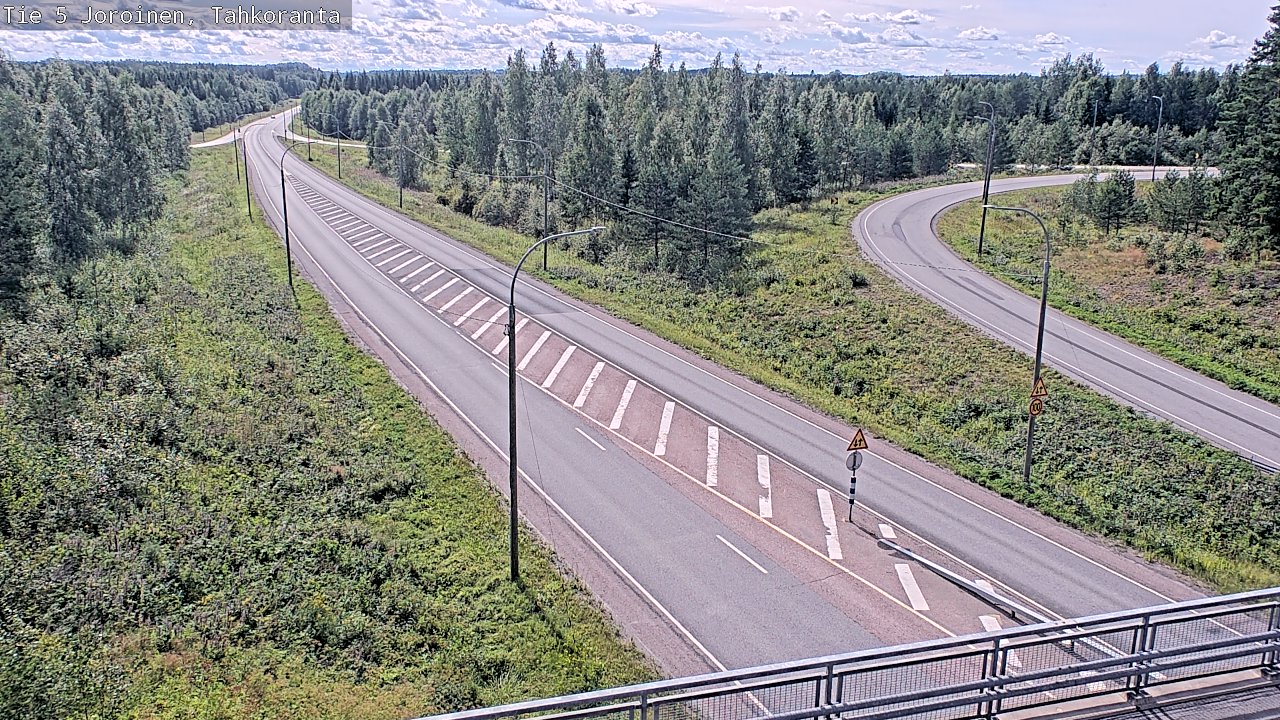 Kelikamerat Kuva Tie 5 Joroinen, Tahkoranta, Joroinen, Pohjois-Savo