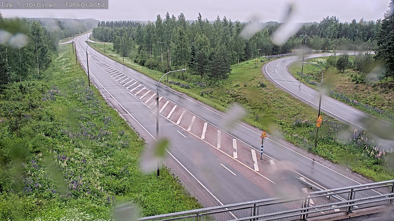 Kelikamerat Kuva Tie 5 Joroinen, Tahkoranta, Joroinen, Pohjois-Savo