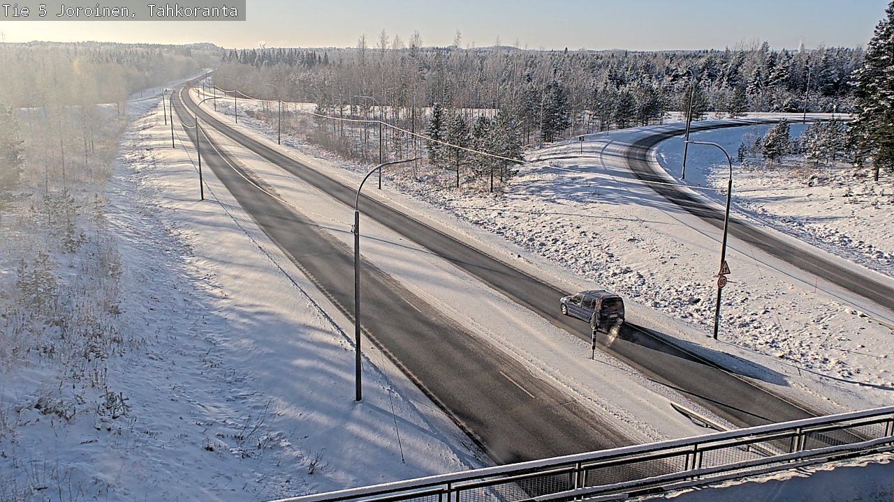 Weather Camera Image Road 5 Joroinen, Tahkoranta, Joroinen, Pohjois-Savo