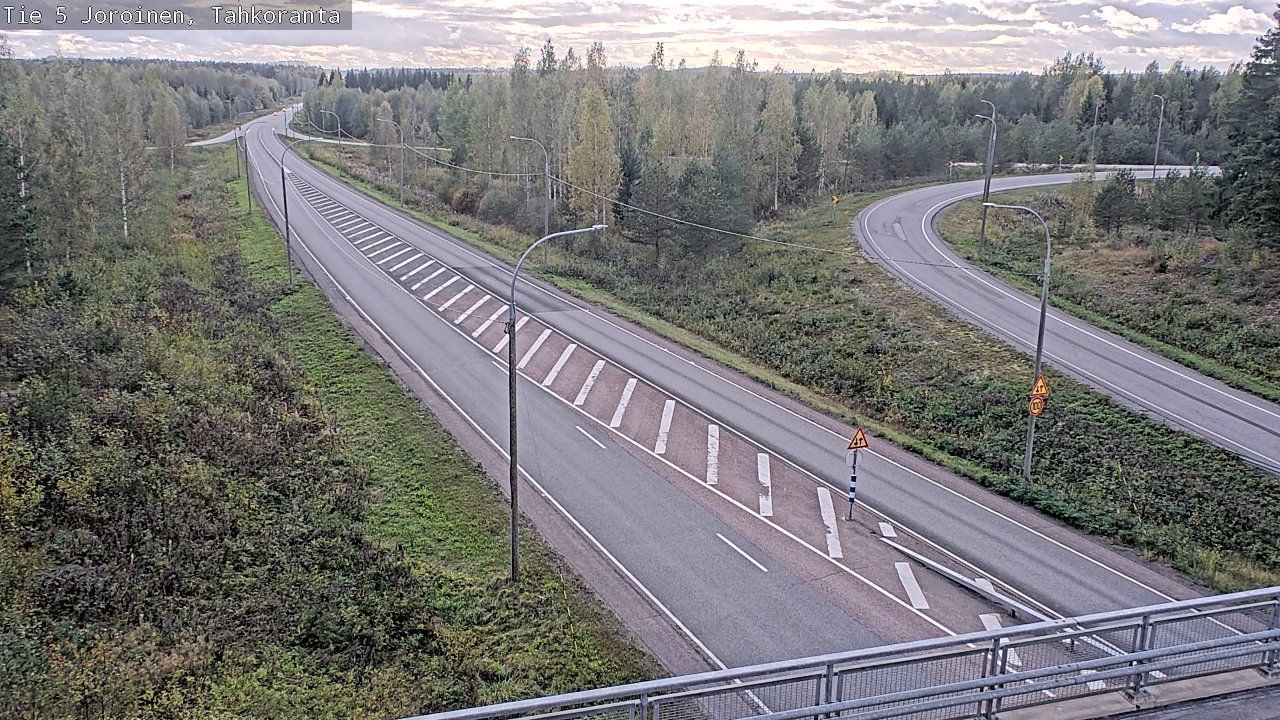 Weather Camera Image Road 5 Joroinen, Tahkoranta, Joroinen, Pohjois-Savo