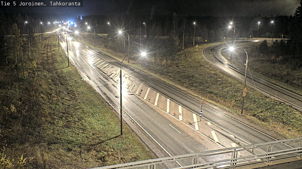 Weather Camera Image Väg 5 Jorois, Tahkoranta, Joroinen, Pohjois-Savo