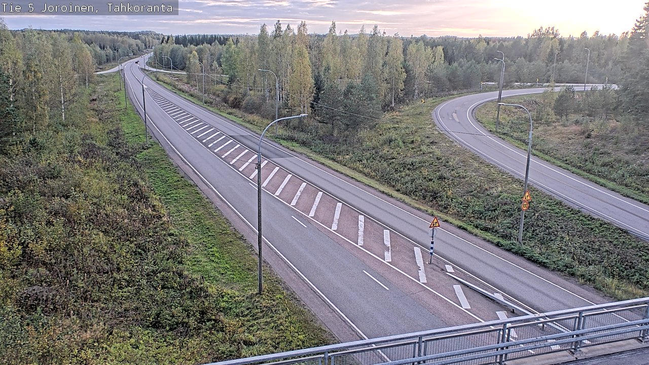Weather Camera Image Road 5 Joroinen, Tahkoranta, Joroinen, Pohjois-Savo