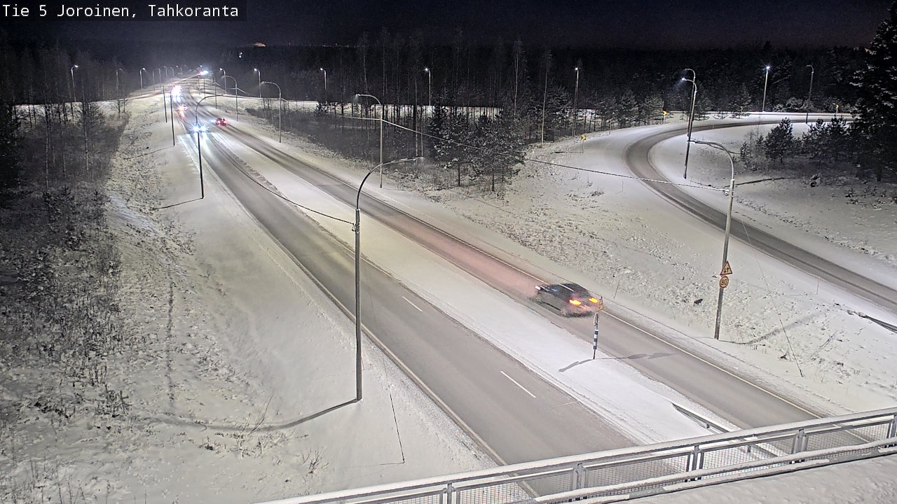 Weather Camera Image Road 5 Joroinen, Tahkoranta, Joroinen, Pohjois-Savo