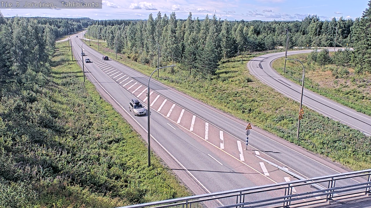 Kelikamerat Kuva Tie 5 Joroinen, Tahkoranta, Joroinen, Pohjois-Savo