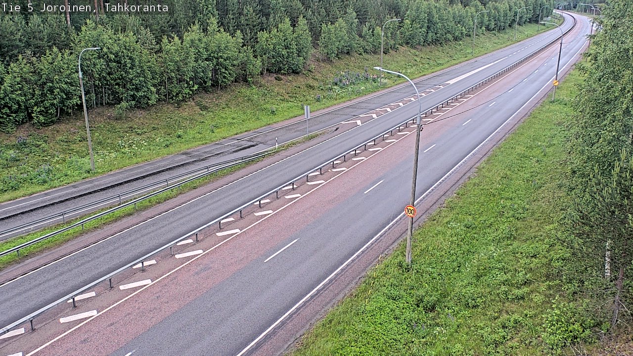 Weather Camera Image Road 5 Joroinen, Tahkoranta, Joroinen, Pohjois-Savo
