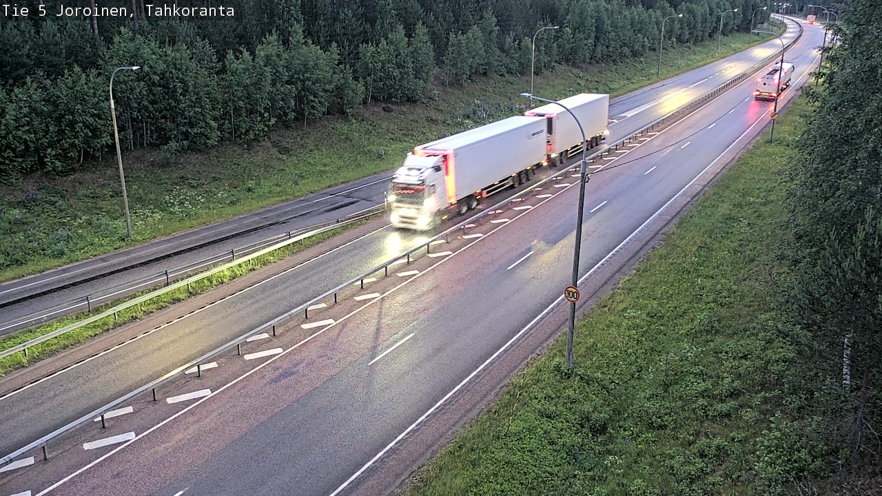 Weather Camera Image Road 5 Joroinen, Tahkoranta, Joroinen, Pohjois-Savo