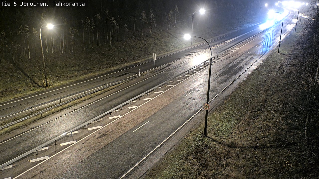 Weather Camera Image Road 5 Joroinen, Tahkoranta, Joroinen, Pohjois-Savo