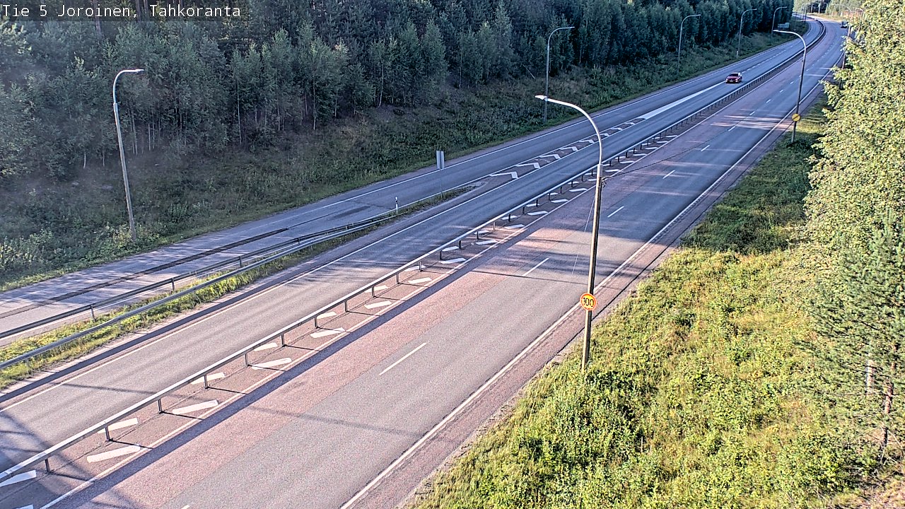Kelikamerat Kuva Tie 5 Joroinen, Tahkoranta, Joroinen, Pohjois-Savo
