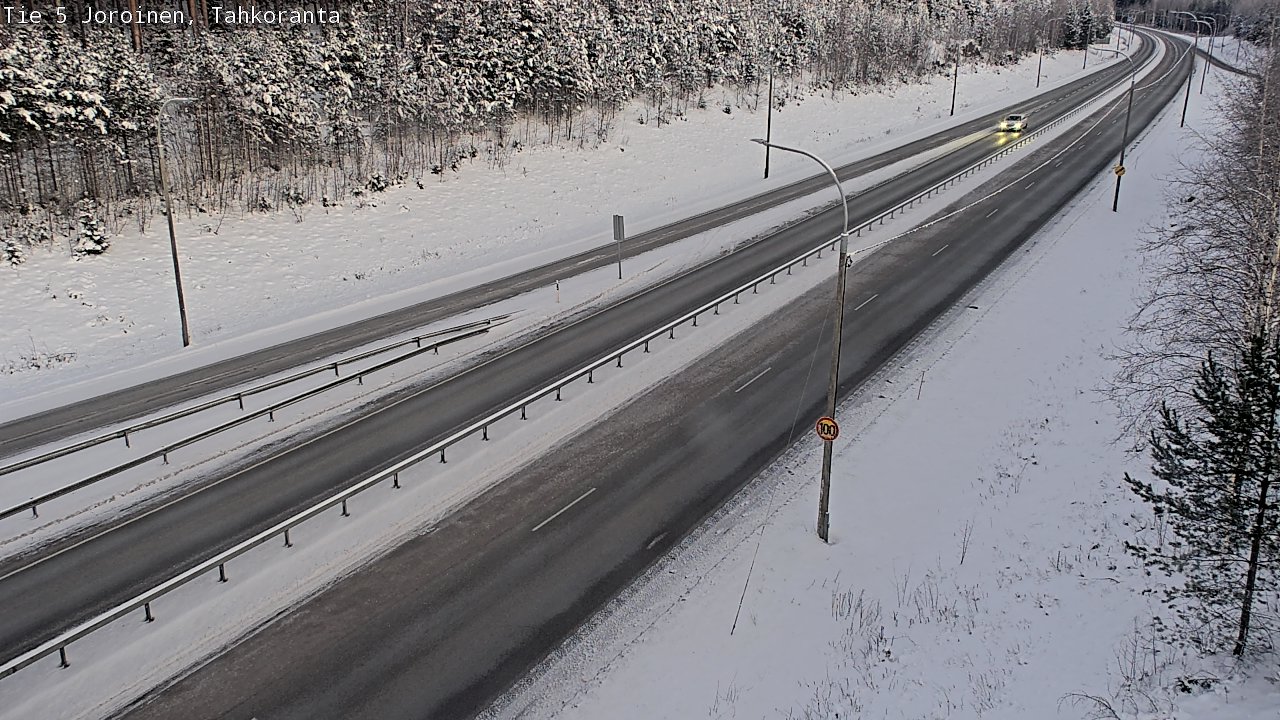 Weather Camera Image Road 5 Joroinen, Tahkoranta, Joroinen, Pohjois-Savo