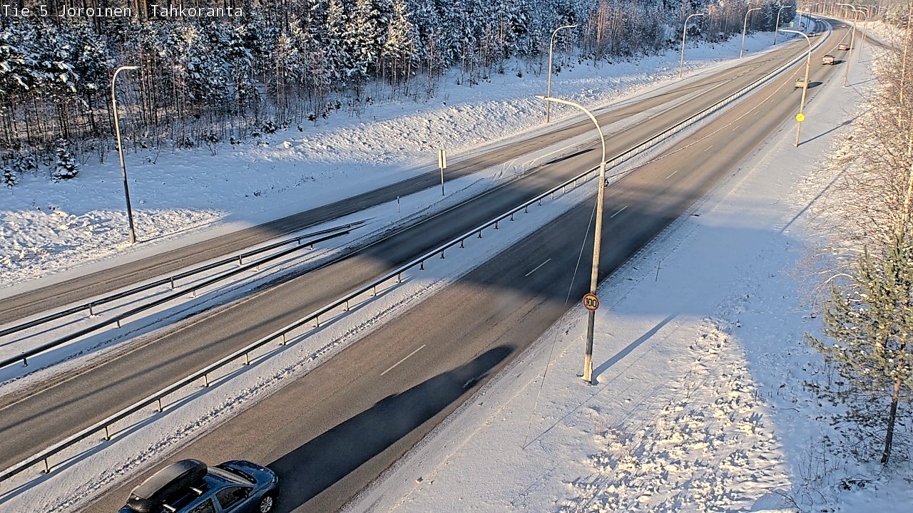 Weather Camera Image Road 5 Joroinen, Tahkoranta, Joroinen, Pohjois-Savo