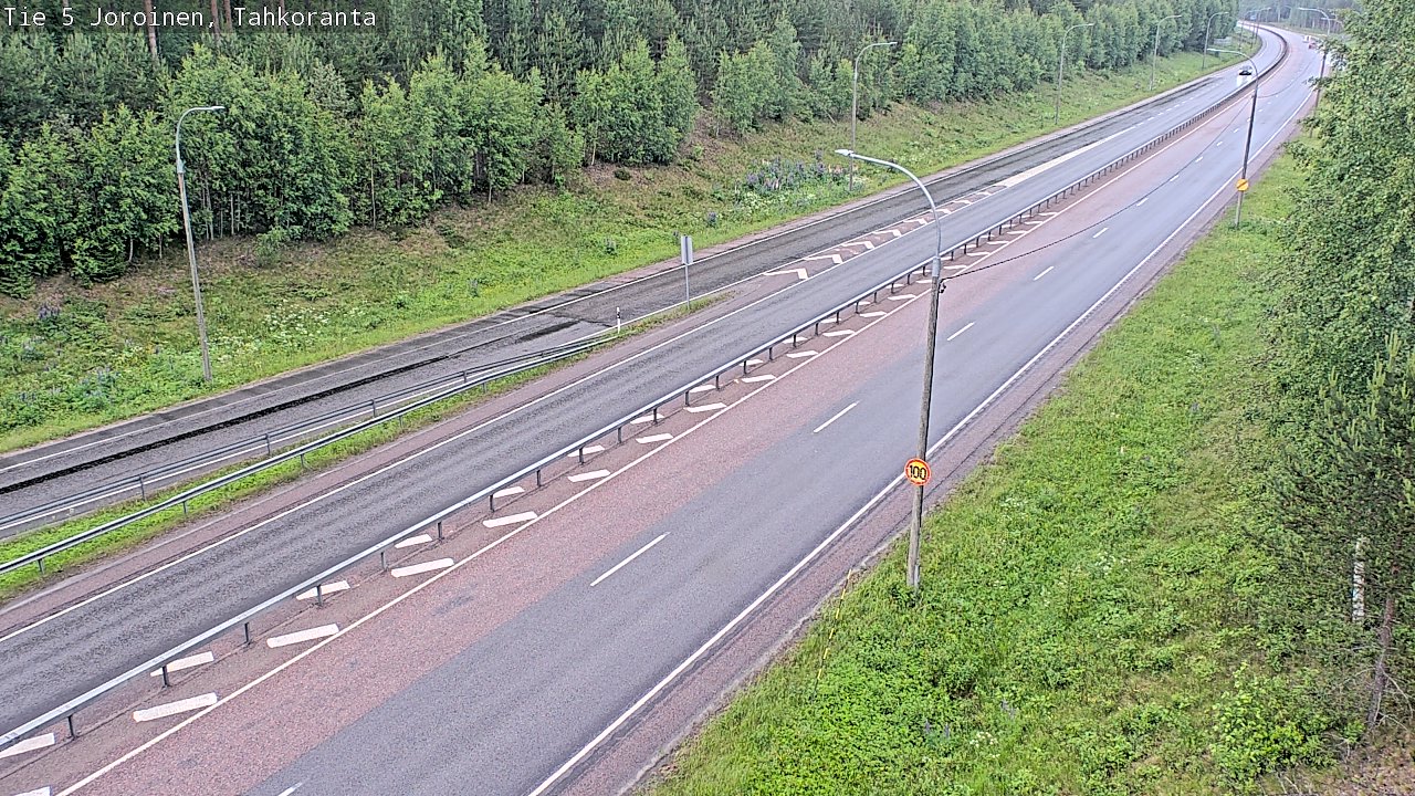 Weather Camera Image Road 5 Joroinen, Tahkoranta, Joroinen, Pohjois-Savo