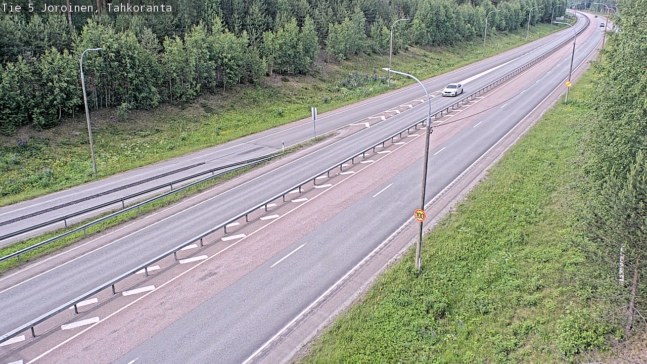 Weather Camera Image Road 5 Joroinen, Tahkoranta, Joroinen, Pohjois-Savo