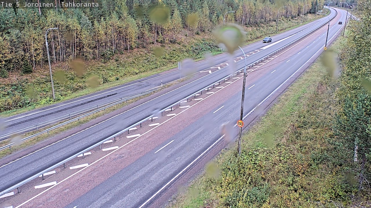 Weather Camera Image Väg 5 Jorois, Tahkoranta, Joroinen, Pohjois-Savo