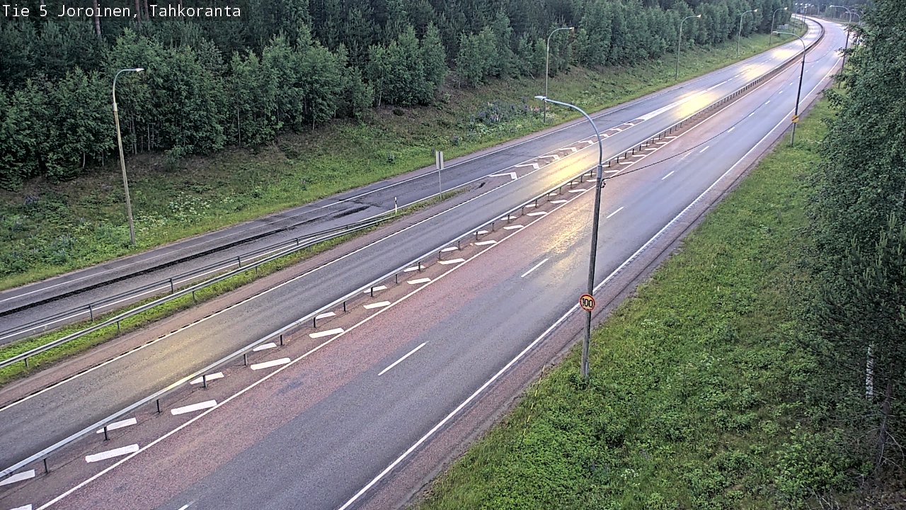 Weather Camera Image Road 5 Joroinen, Tahkoranta, Joroinen, Pohjois-Savo