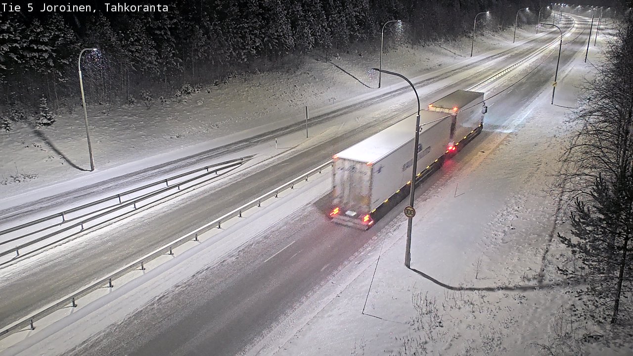 Kelikamerat Kuva Tie 5 Joroinen, Tahkoranta, Joroinen, Pohjois-Savo