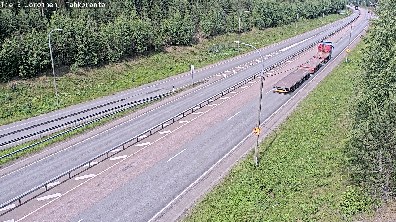 Weather Camera Image Road 5 Joroinen, Tahkoranta, Joroinen, Pohjois-Savo