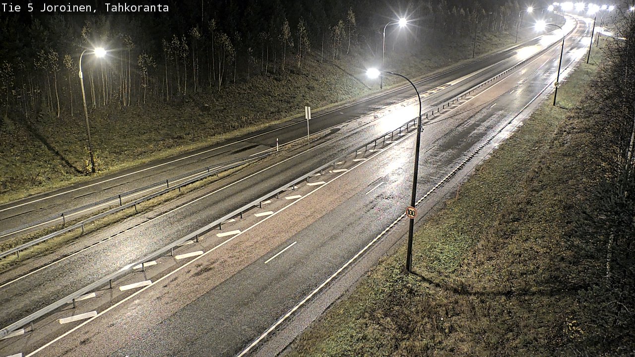 Weather Camera Image Road 5 Joroinen, Tahkoranta, Joroinen, Pohjois-Savo