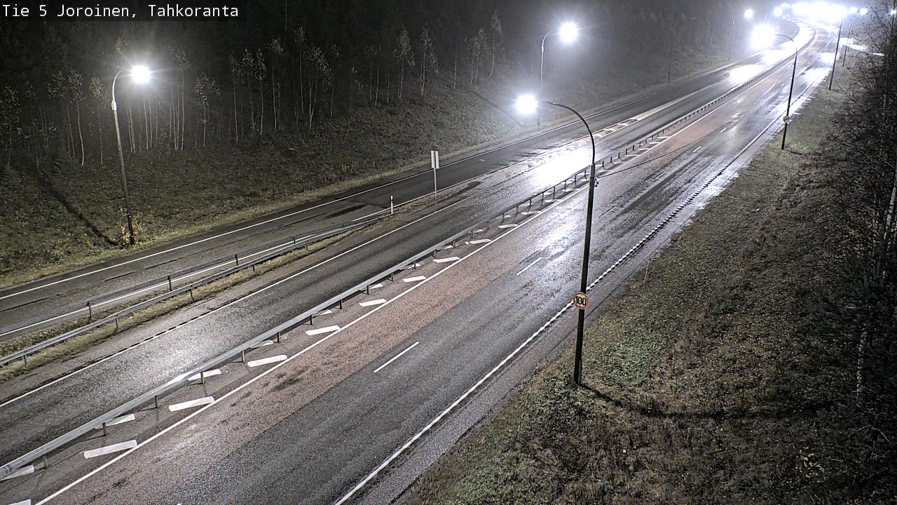 Weather Camera Image Road 5 Joroinen, Tahkoranta, Joroinen, Pohjois-Savo
