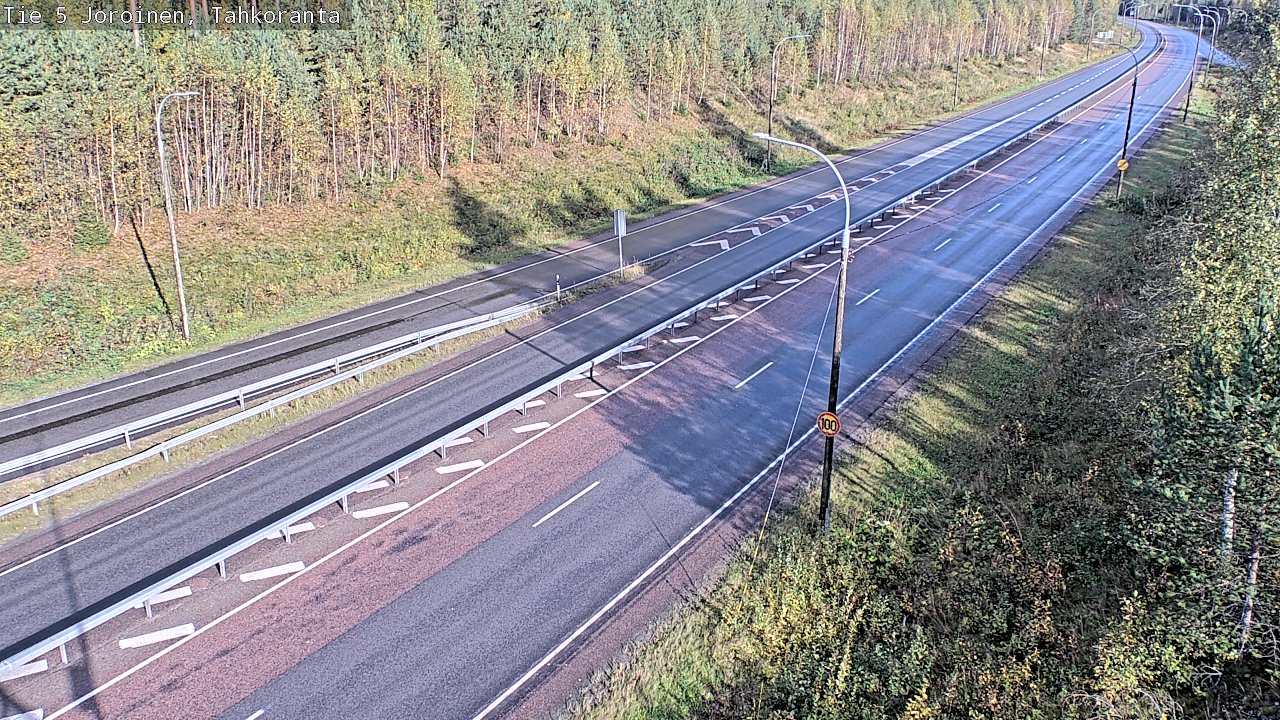 Kelikamerat Kuva Tie 5 Joroinen, Tahkoranta, Joroinen, Pohjois-Savo