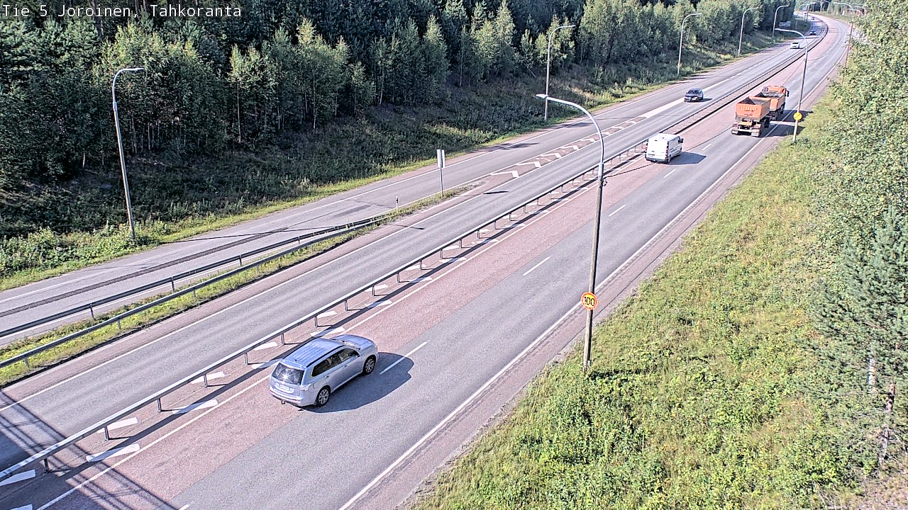 Kelikamerat Kuva Tie 5 Joroinen, Tahkoranta, Joroinen, Pohjois-Savo