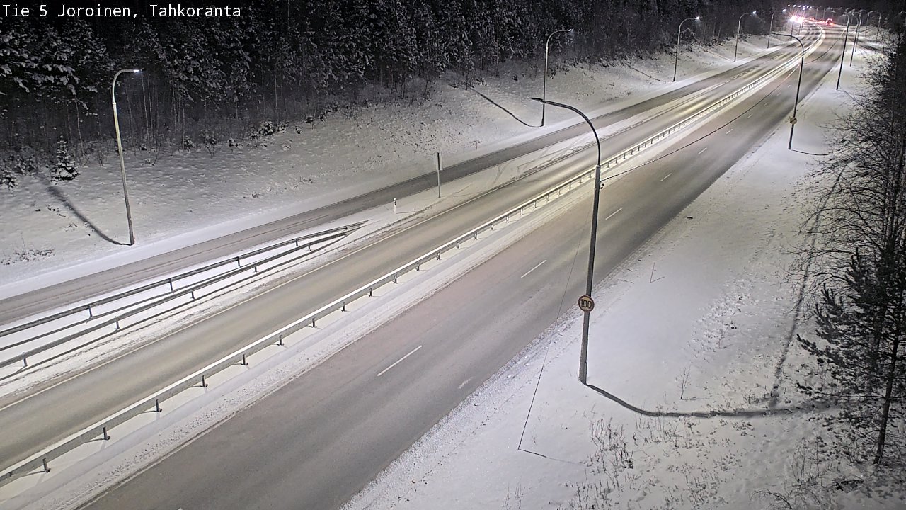Weather Camera Image Road 5 Joroinen, Tahkoranta, Joroinen, Pohjois-Savo