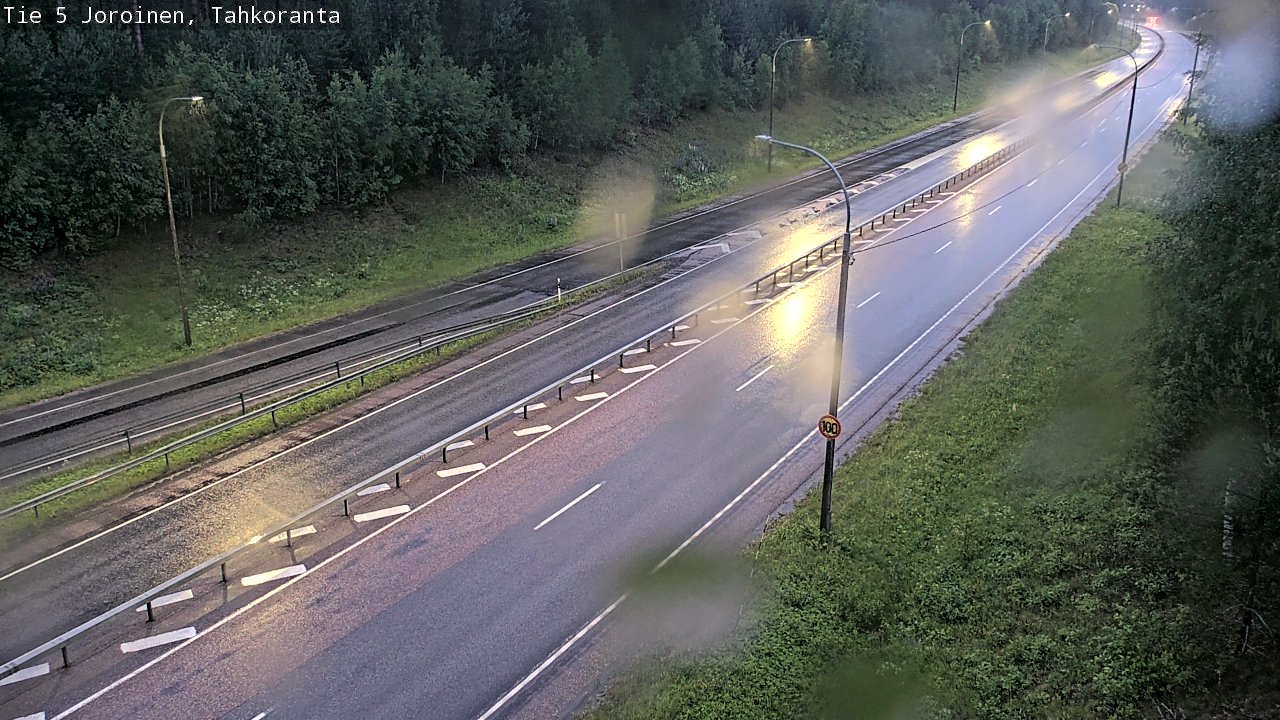 Weather Camera Image Road 5 Joroinen, Tahkoranta, Joroinen, Pohjois-Savo