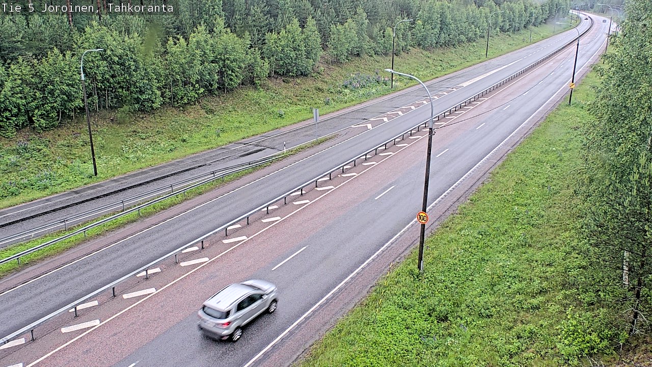 Weather Camera Image Väg 5 Jorois, Tahkoranta, Joroinen, Pohjois-Savo