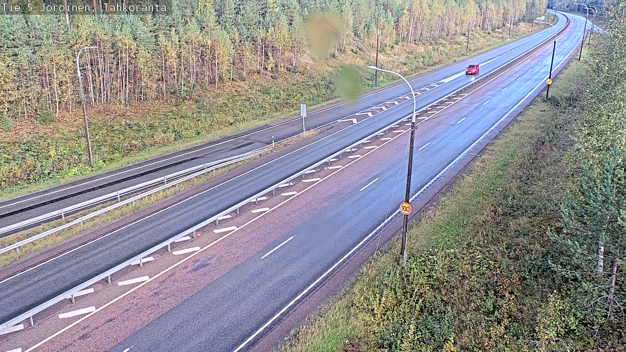 Weather Camera Image Road 5 Joroinen, Tahkoranta, Joroinen, Pohjois-Savo