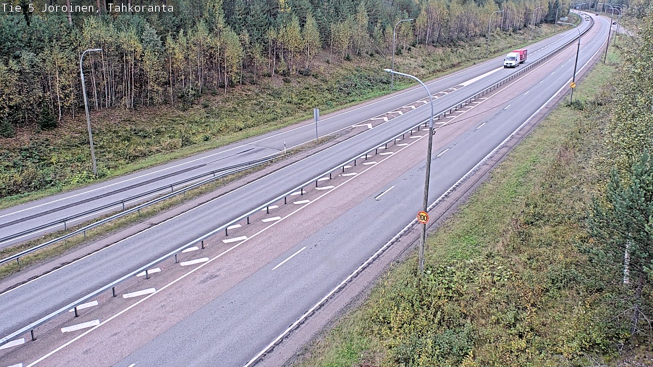 Weather Camera Image Road 5 Joroinen, Tahkoranta, Joroinen, Pohjois-Savo