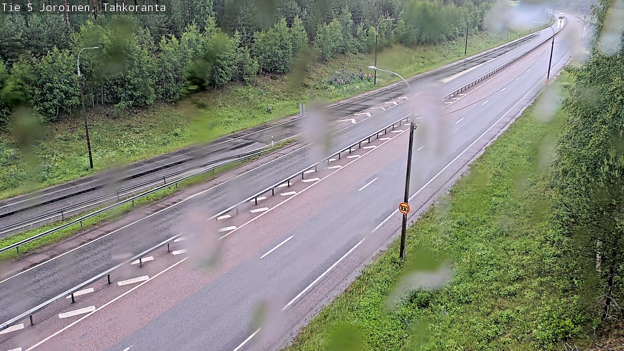 Weather Camera Image Road 5 Joroinen, Tahkoranta, Joroinen, Pohjois-Savo