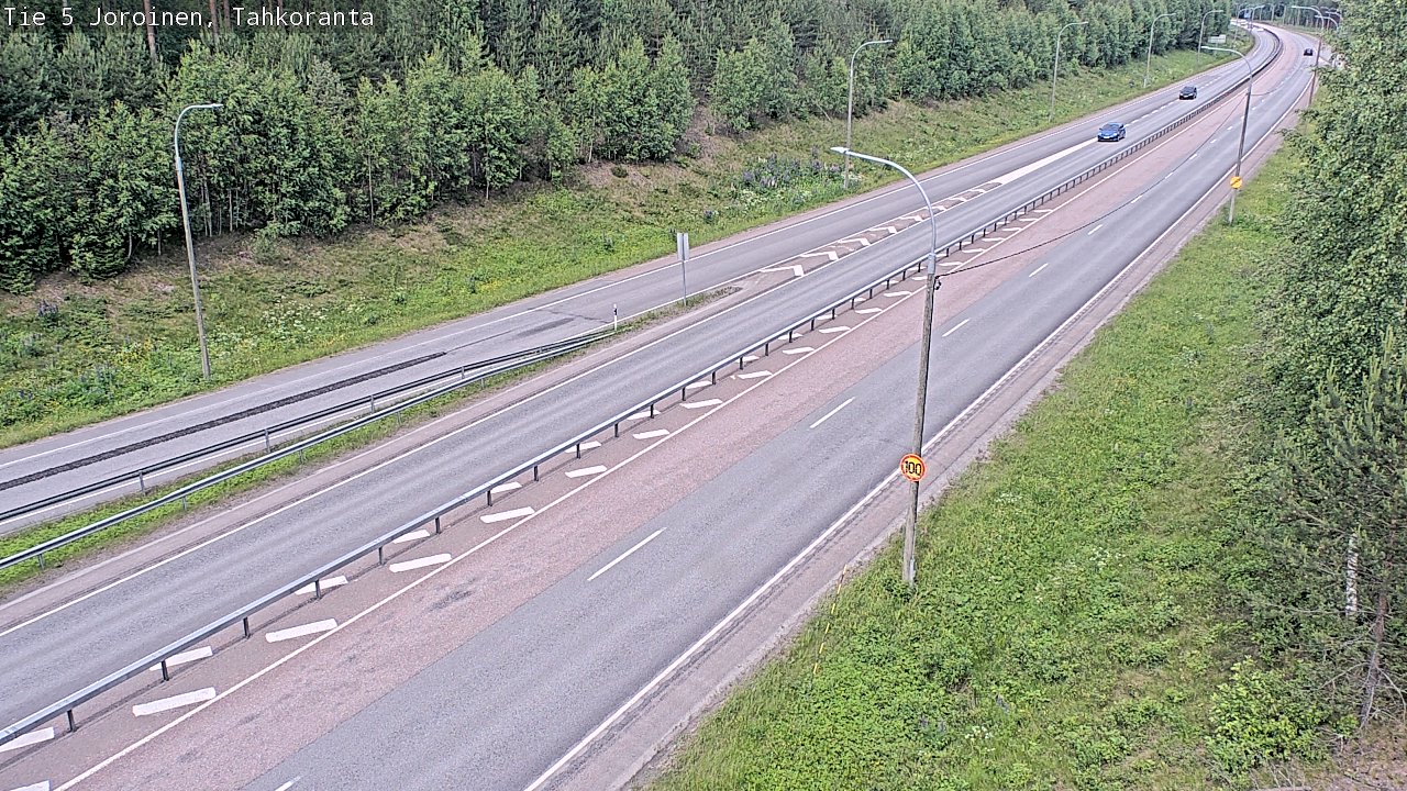 Weather Camera Image Road 5 Joroinen, Tahkoranta, Joroinen, Pohjois-Savo
