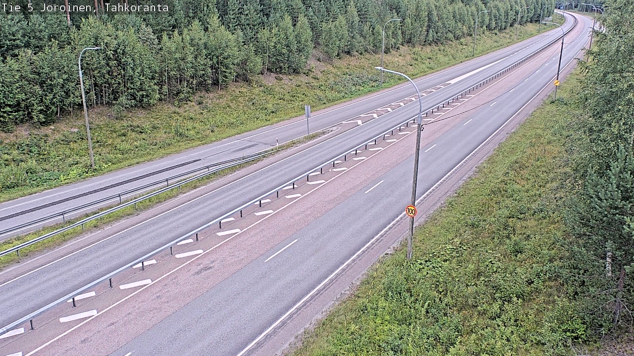Weather Camera Image Road 5 Joroinen, Tahkoranta, Joroinen, Pohjois-Savo