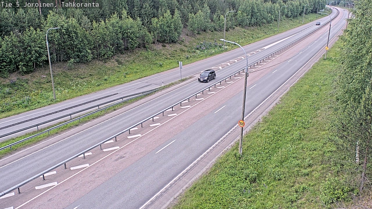 Weather Camera Image Road 5 Joroinen, Tahkoranta, Joroinen, Pohjois-Savo