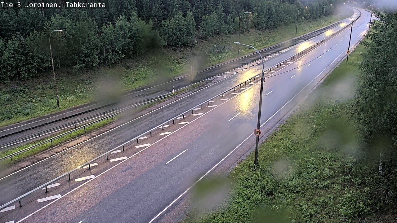 Weather Camera Image Road 5 Joroinen, Tahkoranta, Joroinen, Pohjois-Savo