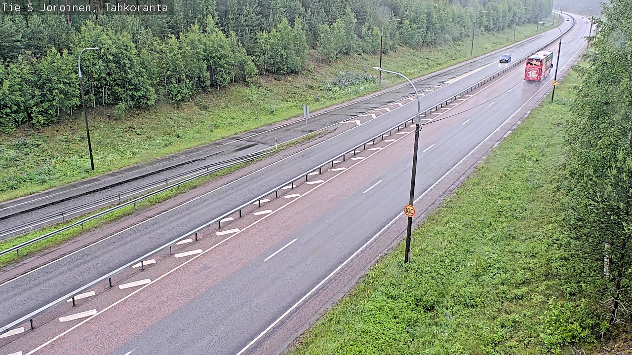 Weather Camera Image Väg 5 Jorois, Tahkoranta, Joroinen, Pohjois-Savo