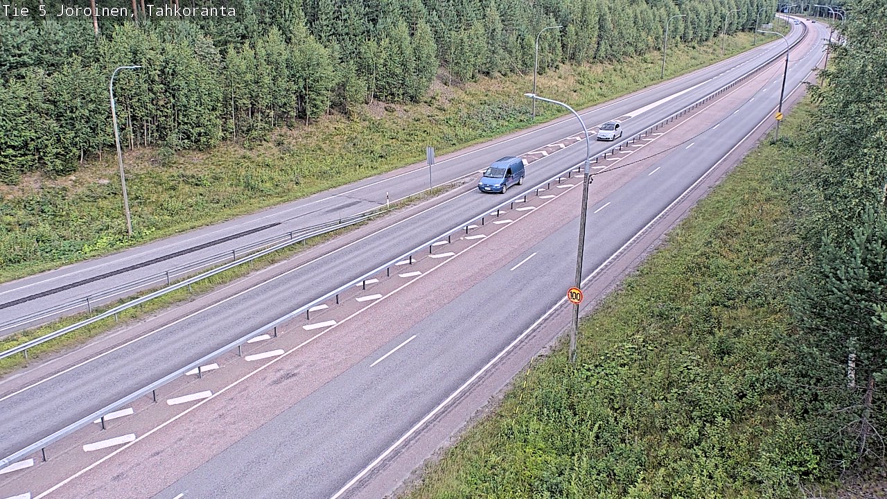 Kelikamerat Kuva Tie 5 Joroinen, Tahkoranta, Joroinen, Pohjois-Savo