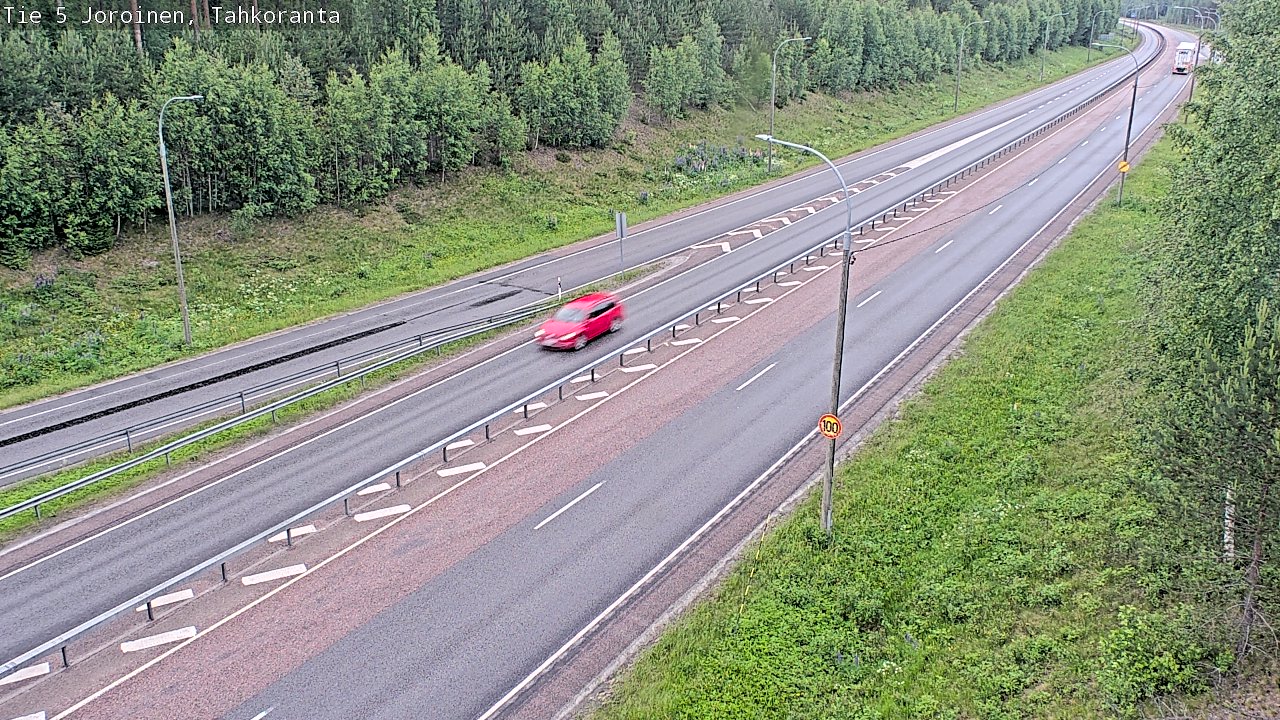 Weather Camera Image Road 5 Joroinen, Tahkoranta, Joroinen, Pohjois-Savo