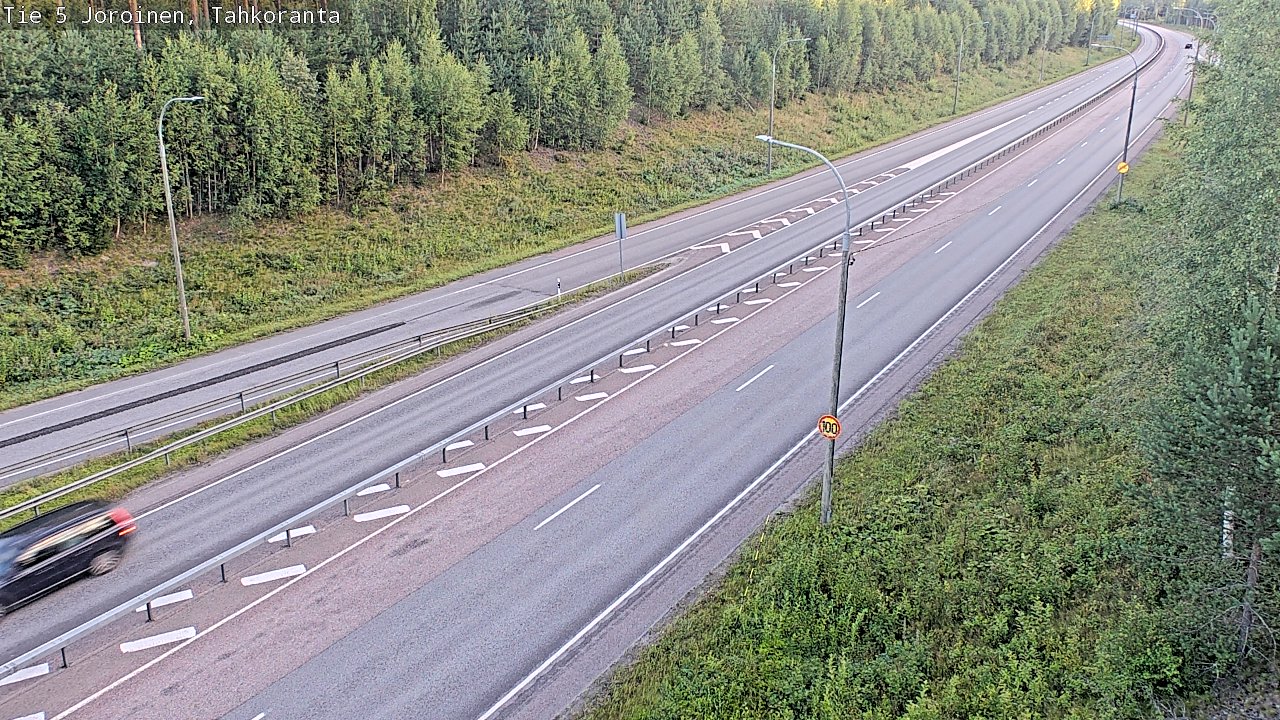 Kelikamerat Kuva Tie 5 Joroinen, Tahkoranta, Joroinen, Pohjois-Savo