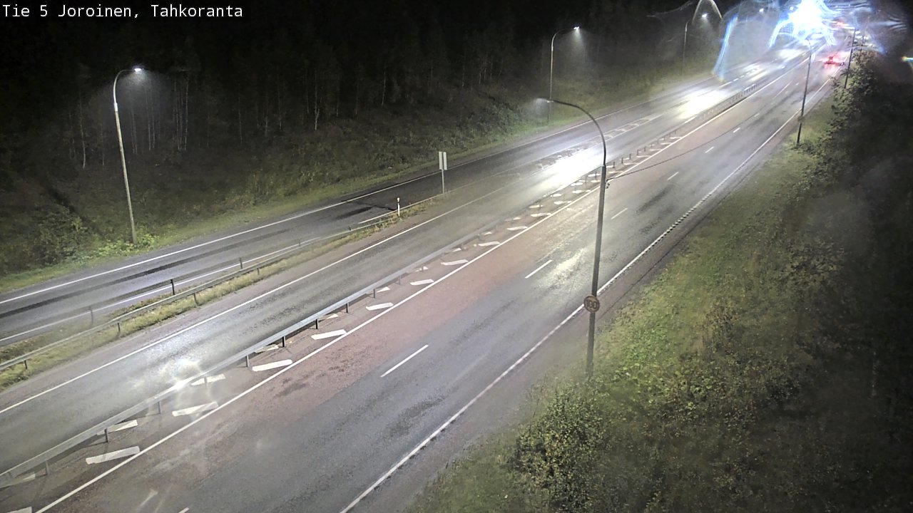 Weather Camera Image Väg 5 Jorois, Tahkoranta, Joroinen, Pohjois-Savo