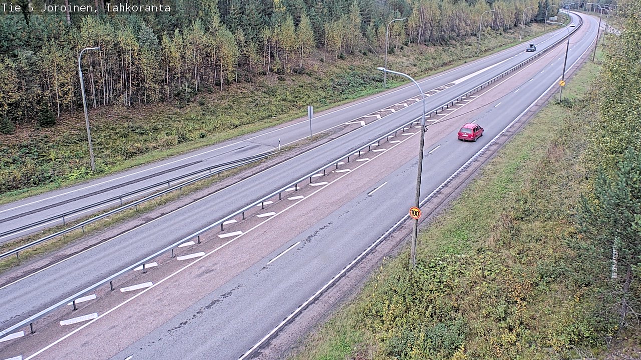 Weather Camera Image Väg 5 Jorois, Tahkoranta, Joroinen, Pohjois-Savo