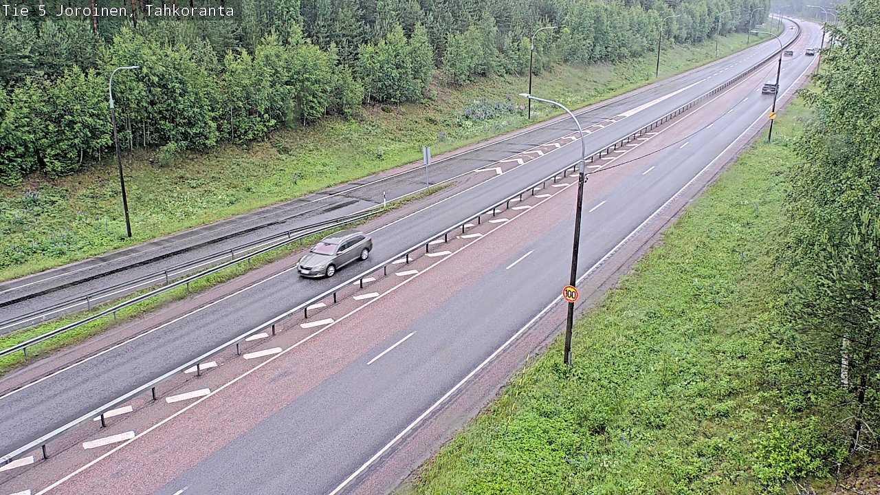 Weather Camera Image Väg 5 Jorois, Tahkoranta, Joroinen, Pohjois-Savo