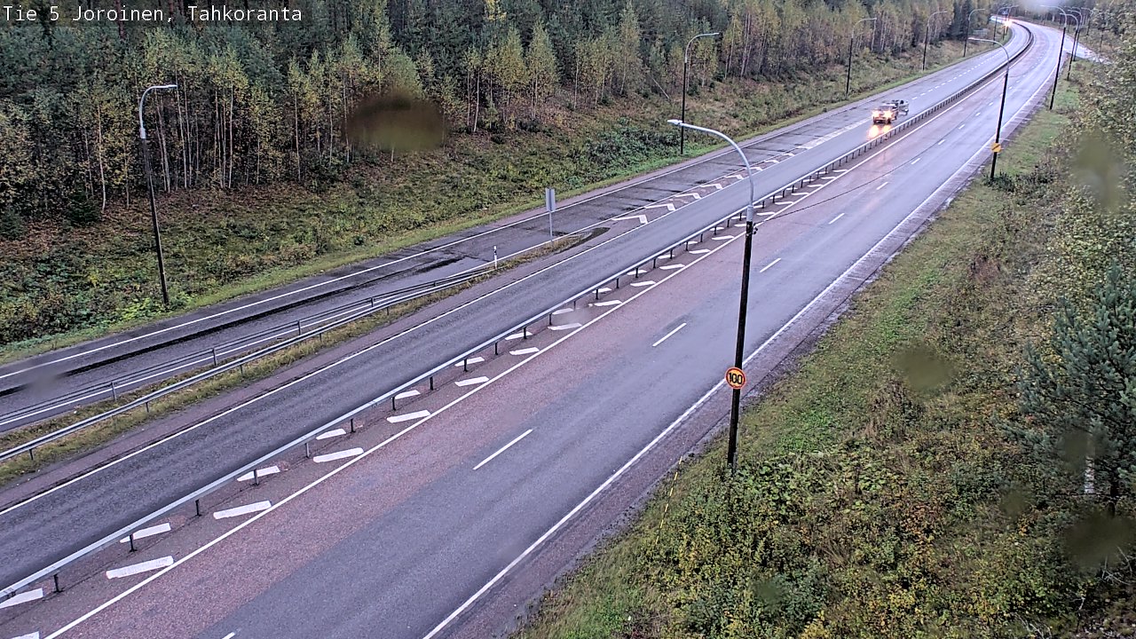 Kelikamerat Kuva Tie 5 Joroinen, Tahkoranta, Joroinen, Pohjois-Savo