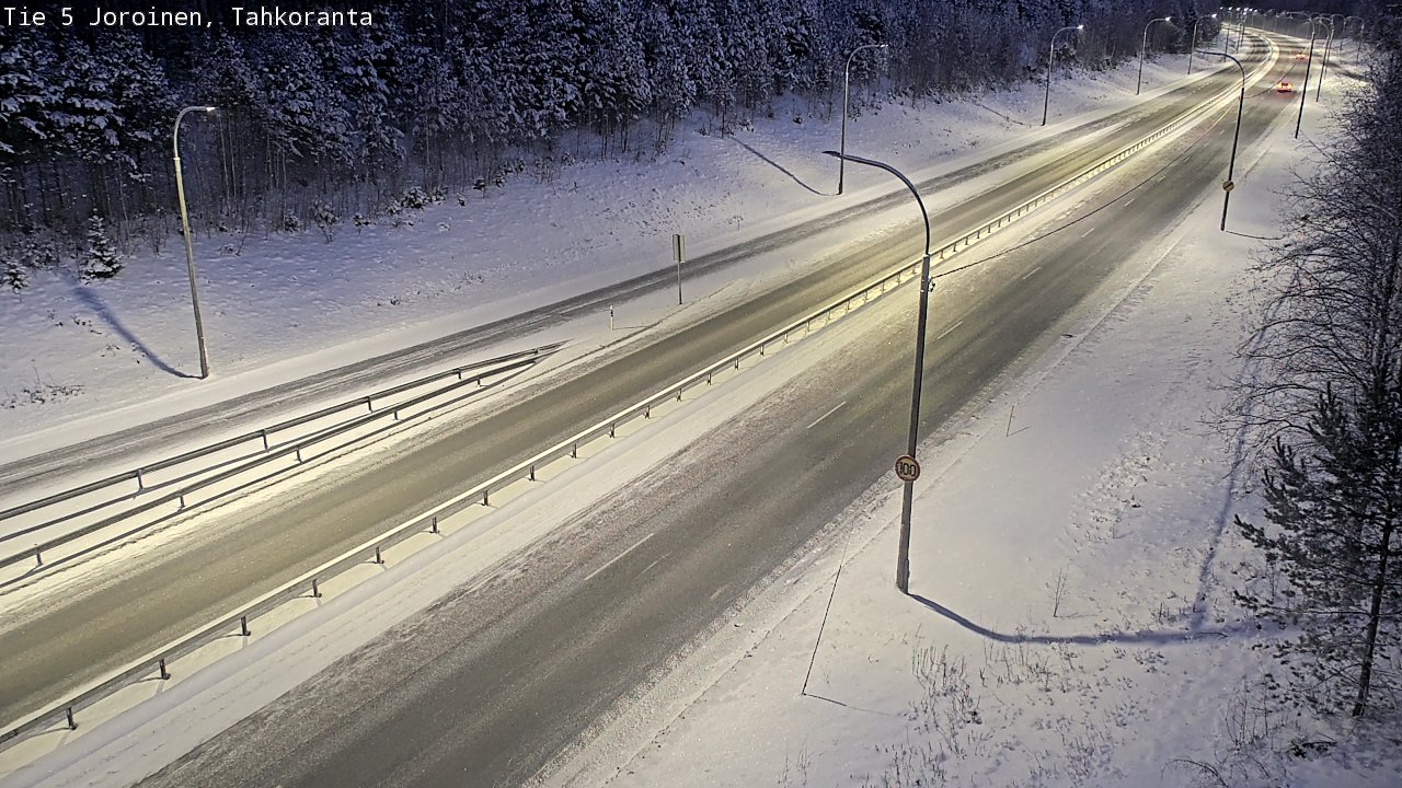 Kelikamerat Kuva Tie 5 Joroinen, Tahkoranta, Joroinen, Pohjois-Savo