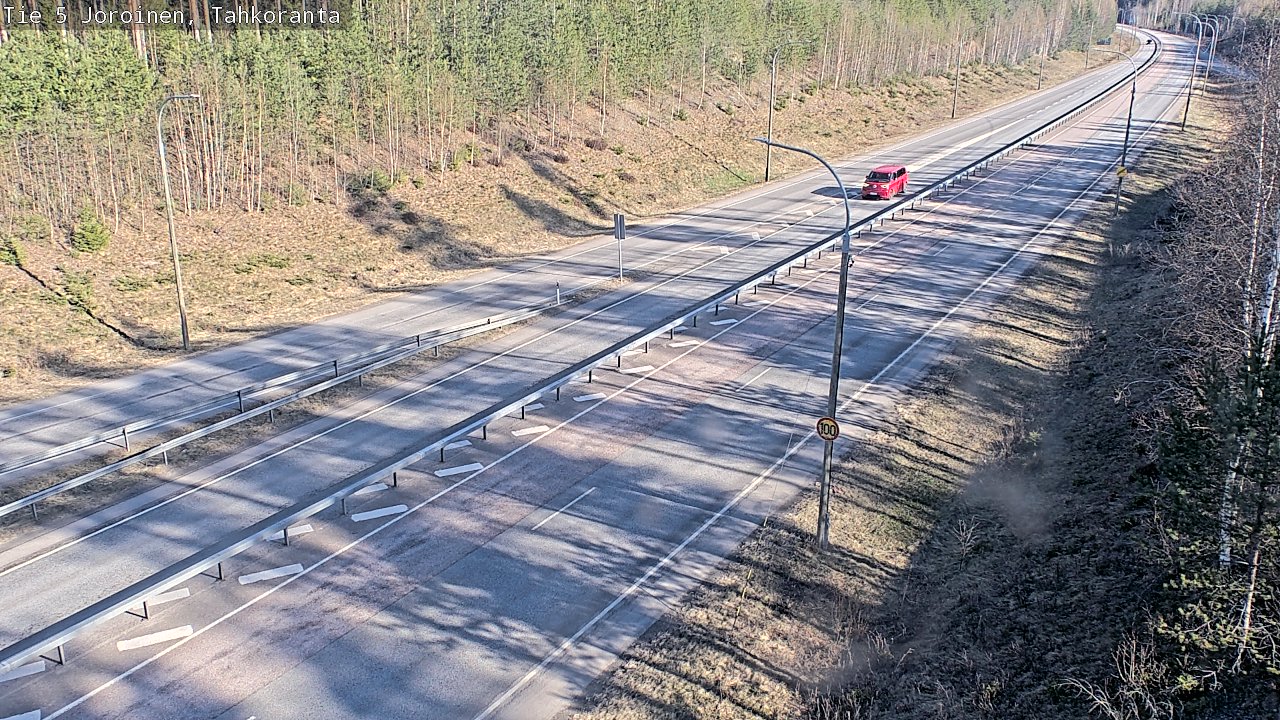 Weather Camera Image Road 5 Joroinen, Tahkoranta, Joroinen, Pohjois-Savo