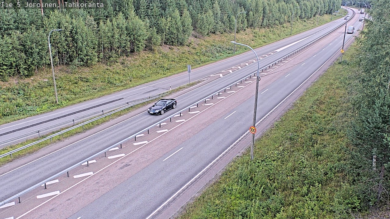 Kelikamerat Kuva Tie 5 Joroinen, Tahkoranta, Joroinen, Pohjois-Savo