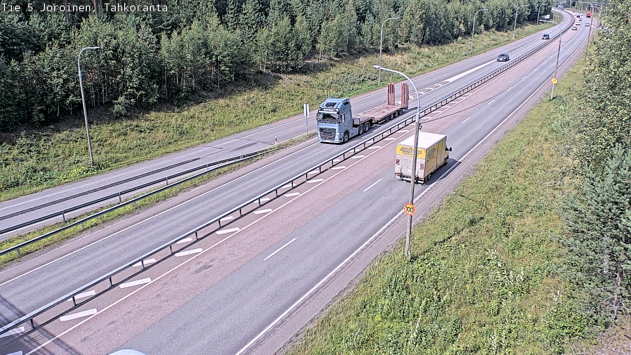 Kelikamerat Kuva Tie 5 Joroinen, Tahkoranta, Joroinen, Pohjois-Savo